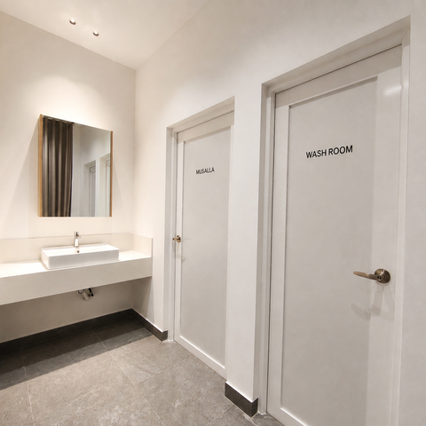 Musalla and Wash Room